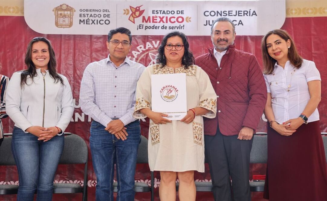 Durante año y medio, las Caravanas Itinerantes por la Justicia Social han impactado positivamente a más de 162 mil familias en el Edomex. Foto: Especial