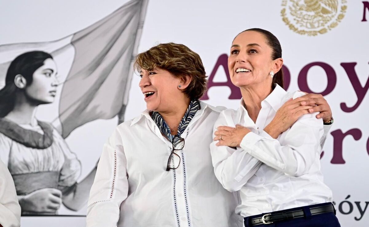 Delfina Gómez felicita a Claudia Sheinbaum por su cumpleaños