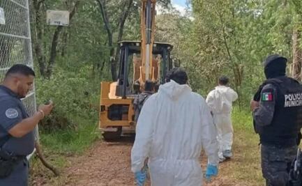 Confirman hallazgo de fosa clandestina en el Paraje de Los Gallos, en Jilotzingo