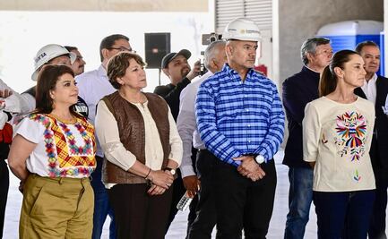 Delfina Gómez y Claudia Sheinbaum supervisan última etapa del Tren “El Insurgente”