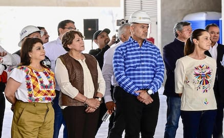 Delfina Gómez y Claudia Sheinbaum supervisan última etapa del Tren “El Insurgente”