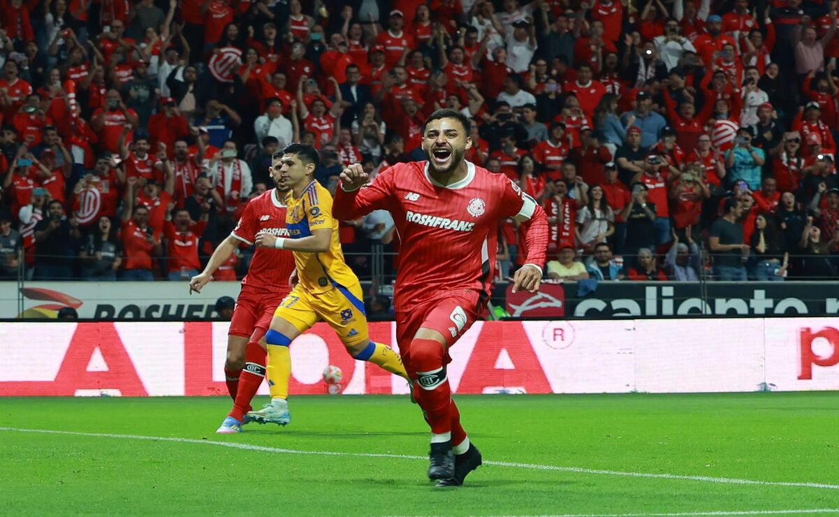 Toluca derrotó a Tigres 3-1 en marcador global / Foto: Alejandro Vargas