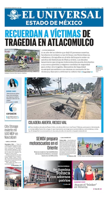 Portada 09 de septiembre de 2026
