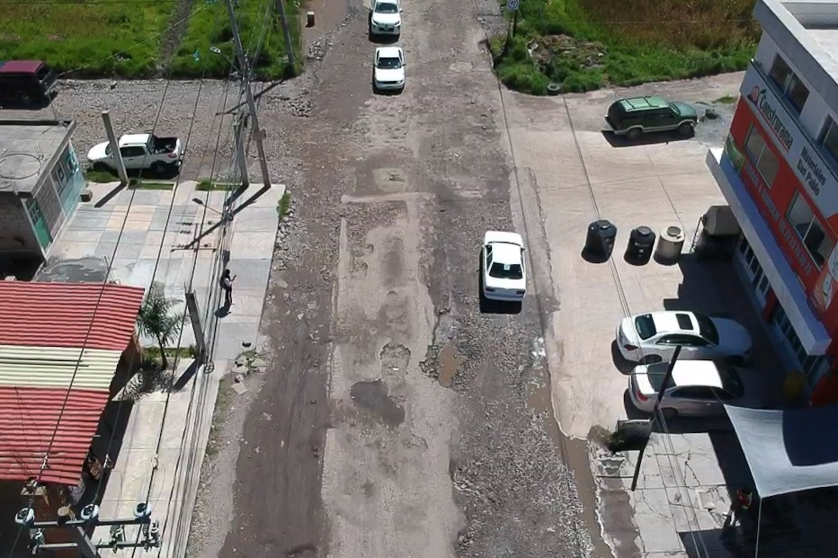 Baches en San Cristóbal Huichochitlán y San Pablo Autopan. Foto Alejandro Vargas