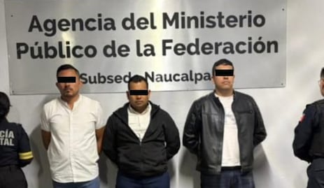 "Falsos federales" caen en Atizapán; portaban armas, chalecos balísticos y equipo táctico