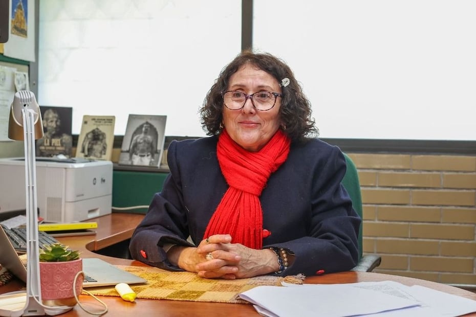 La académica de la UAEMéx aborda el tatuaje como una práctica cultural vinculada con la identidad, la memoria y la expresión social. Foto Orlando Tenorio y Daniel Quiroz/ El Universal