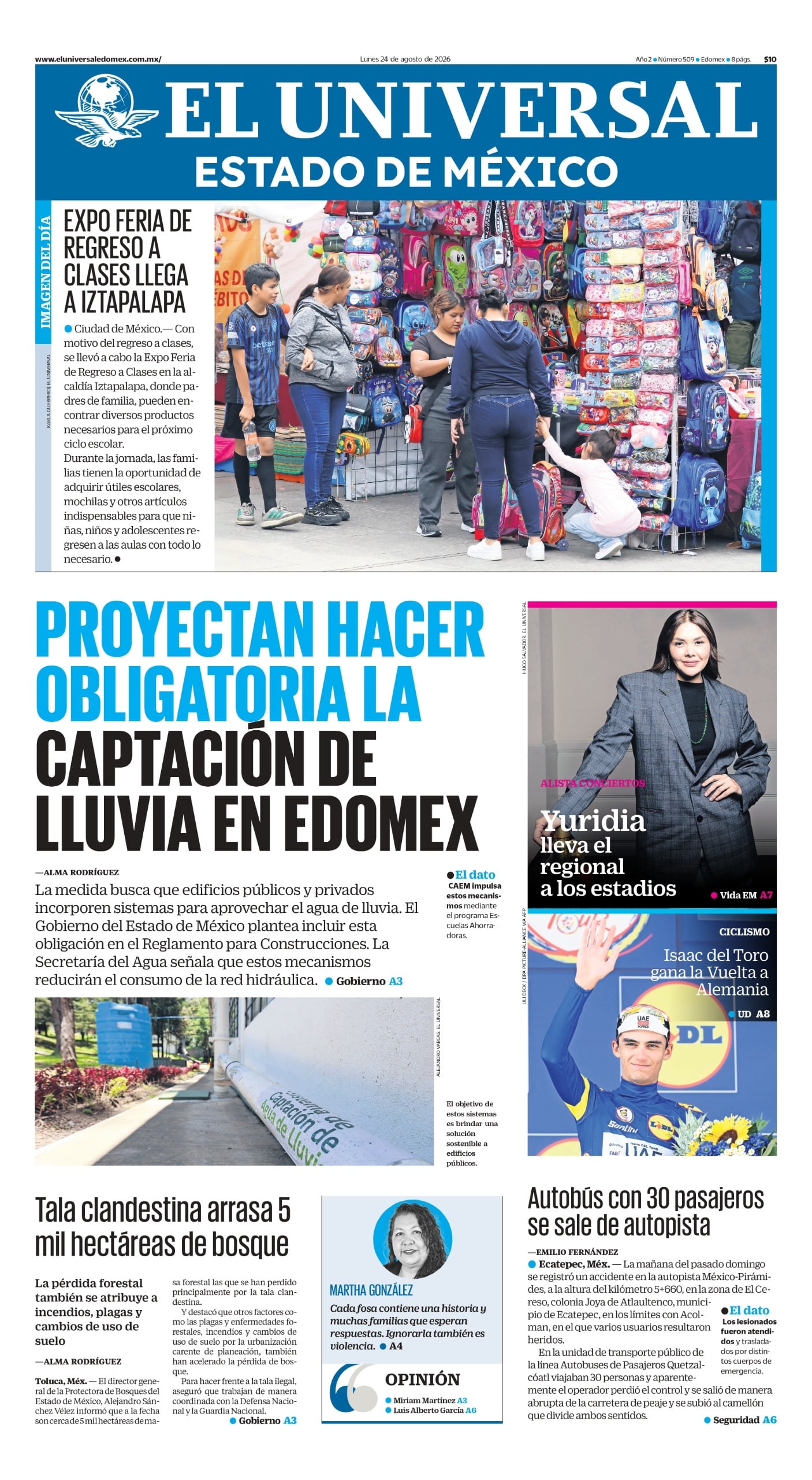 Portada 24 de agosto de 2026
