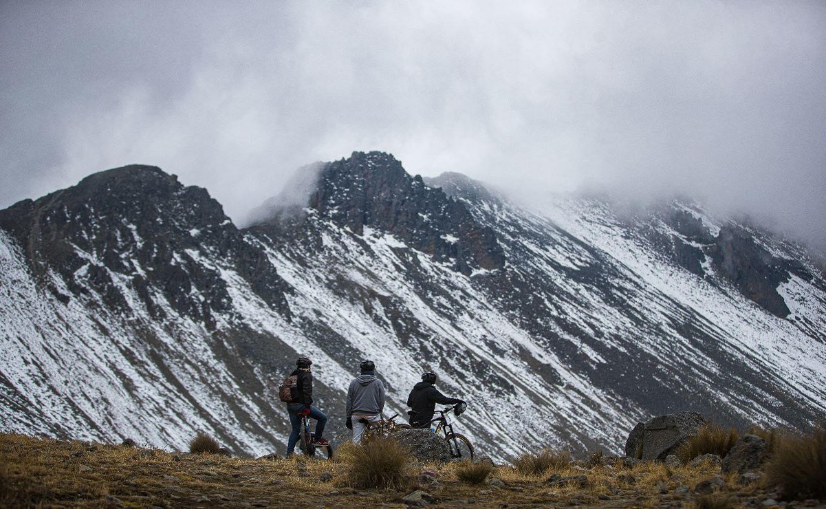 Las autoridades invitaron a los visitantes del Nevado de Toluca a seguir las recomendaciones pertinentes. Foto: Especial