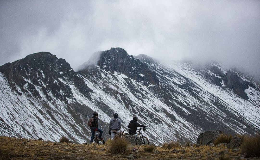 El Nevado de Toluca es un sitio concurrido por las y los amantes del ciclismo de montaña y del senderismo / Foto: Especial