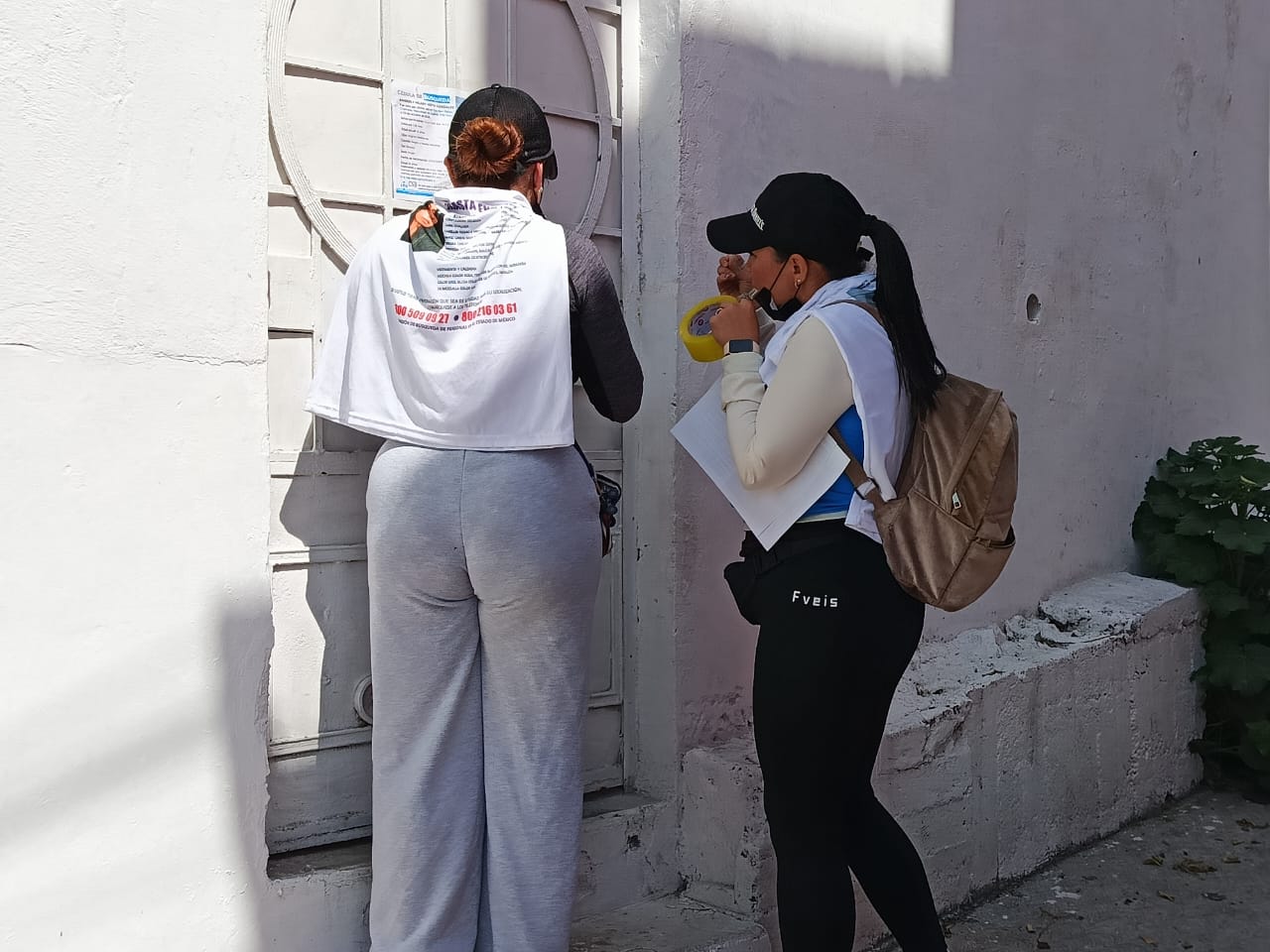 El recorrido es en la calle en Diagonal Minas, donde se perdió su paradero /Foto Gisela González