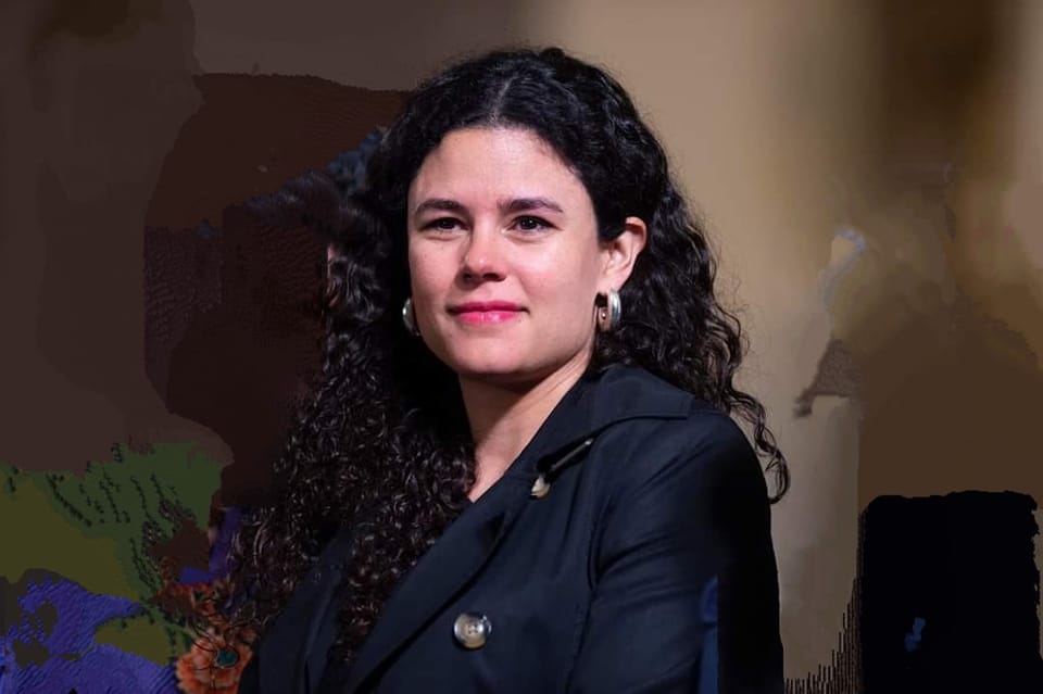 Luisa María Alcalde Luján, dirigente nacional de Morena / Foto Especial