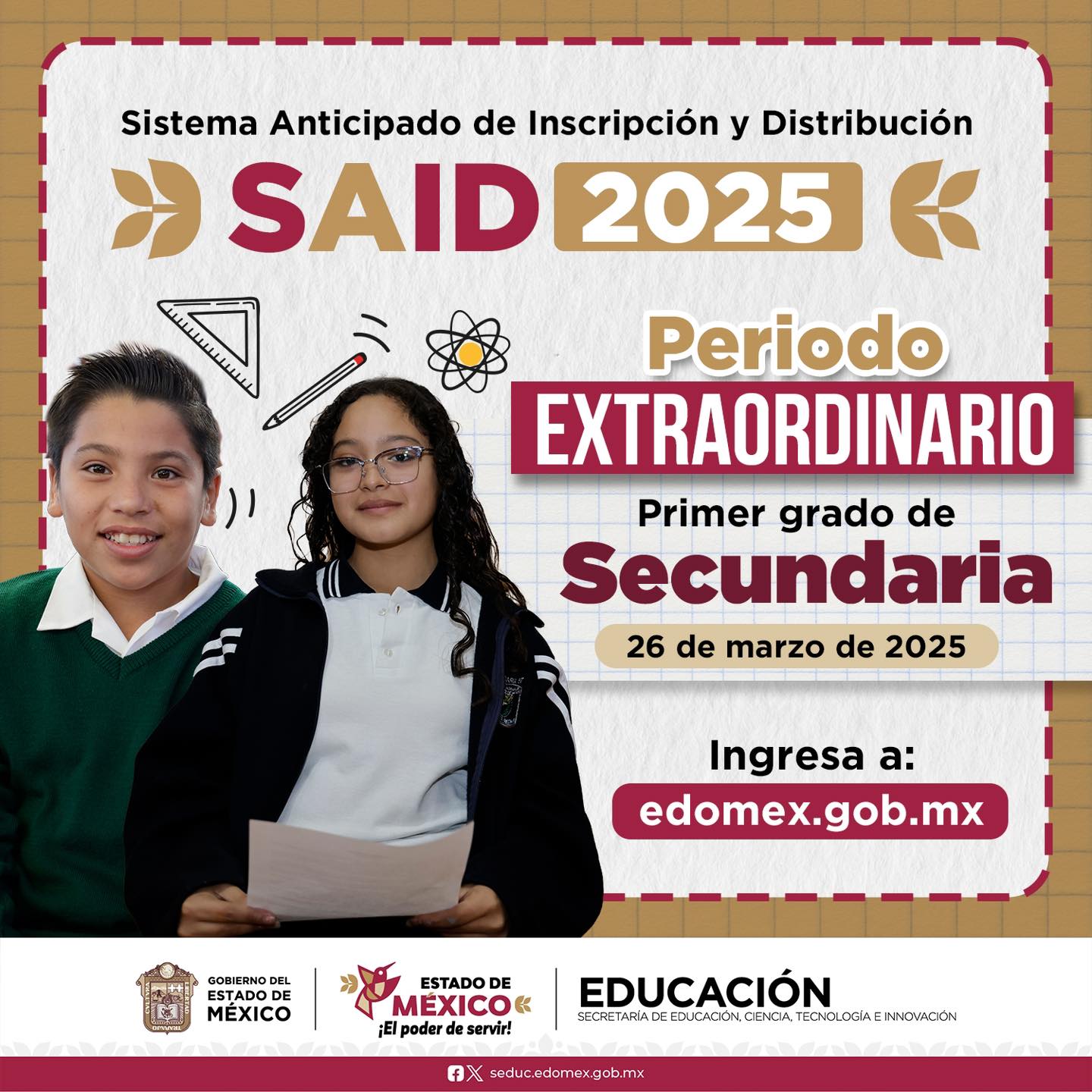 Abren periodo extraordinario para primer año de secundaria / Foto Especial