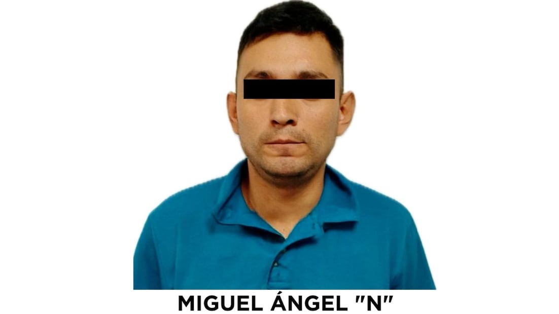 Miguel Ángel “N” fue arrestado y vinculado a proceso por robo. Foto Especial