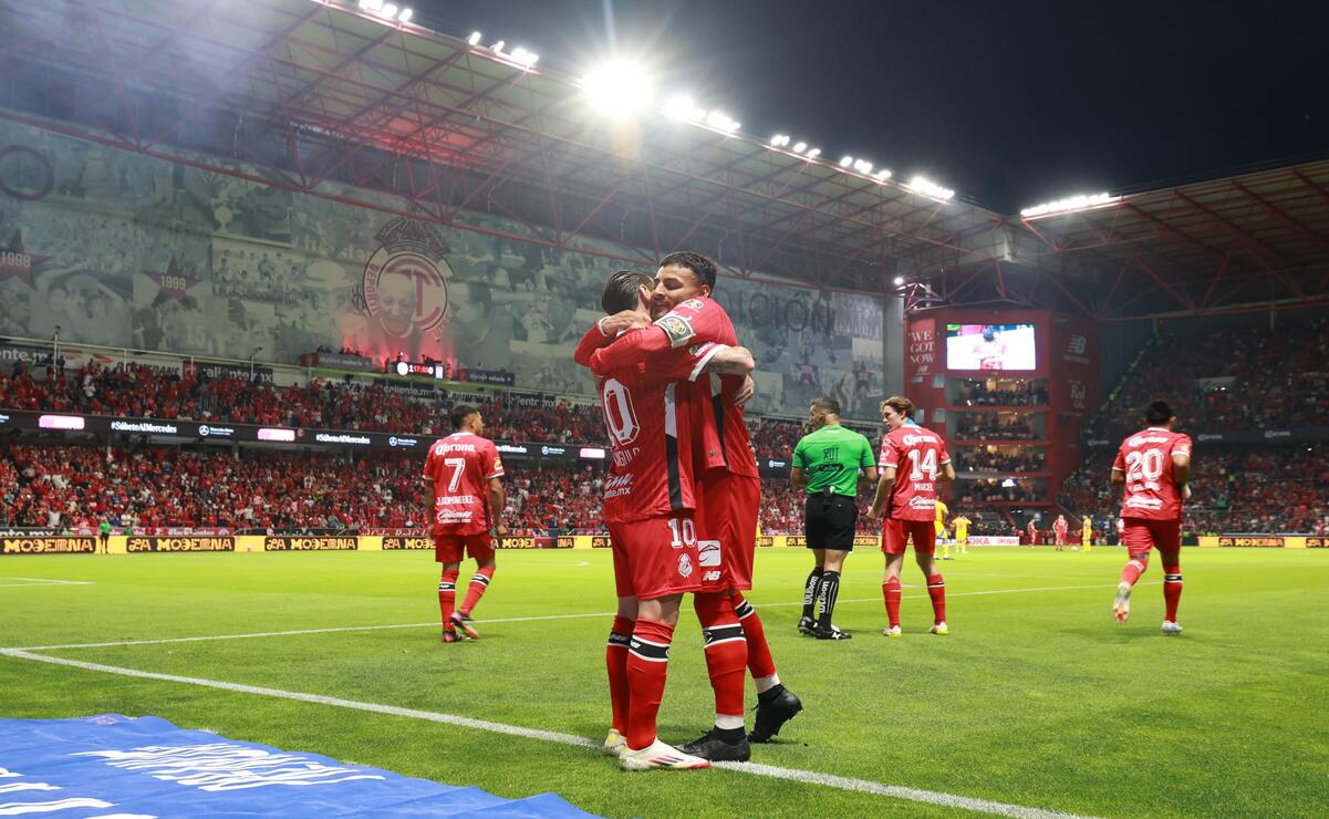 Desde el 2022, los Diablos Rojos del Toluca no eran protagonistas de una final / Foto: Alejandro Vargas