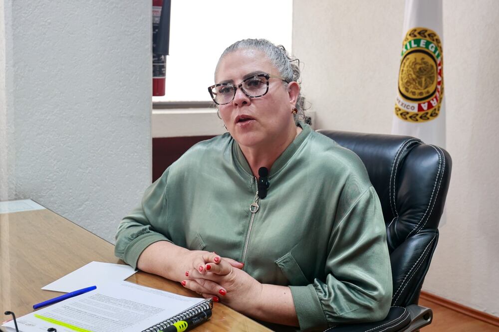 La Auditora Superior del Órgano Superior de Fiscalización del Estado de México (ODFEM), Miroslava Carrillo Martínez en entrevista para El Universal Estado de México.