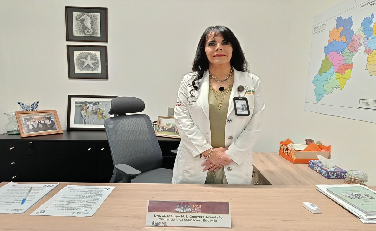 Guadalupe Mercedes Lucía Guerrero Avendaño, coordinadora estatal IMSS Bienestar / Foto Gisela González