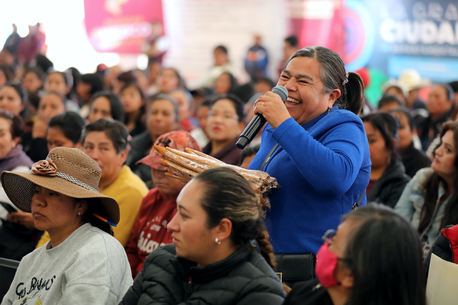 En esta ocasión, recibieron su tarjeta de Mujeres con Bienestar beneficiarias de Atlacomulco, Jiquipilco, El Oro, Ixtlahuaca y Jocotitlán. Foto: Especial