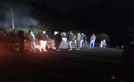 Habitantes de San Pedro Zictepec bloquean la Tenancingo-Tenango del Valle por desaparición de menor