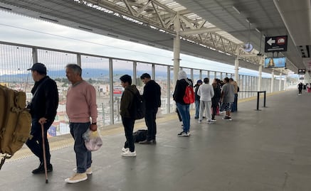 Estación Toluca Centro, la más popular del Tren El Insurgente, la han usado más de 2.2 millones de pasajeros
