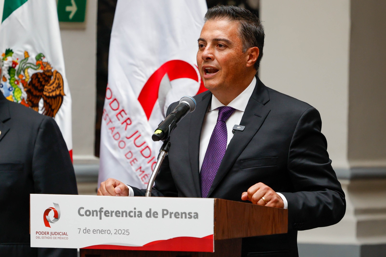 El presidente interino del el Poder Judicial, Fernando Díaz. Foto Especial