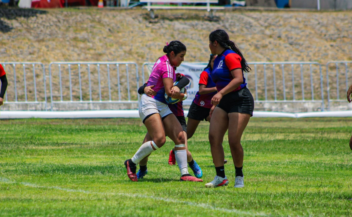 El rugby mexiquense rozó la medalla en la Olimpiada Nacional. Un gran esfuerzo que impulsa a sus atletas hacia la selección nacional. Foto: Especial
