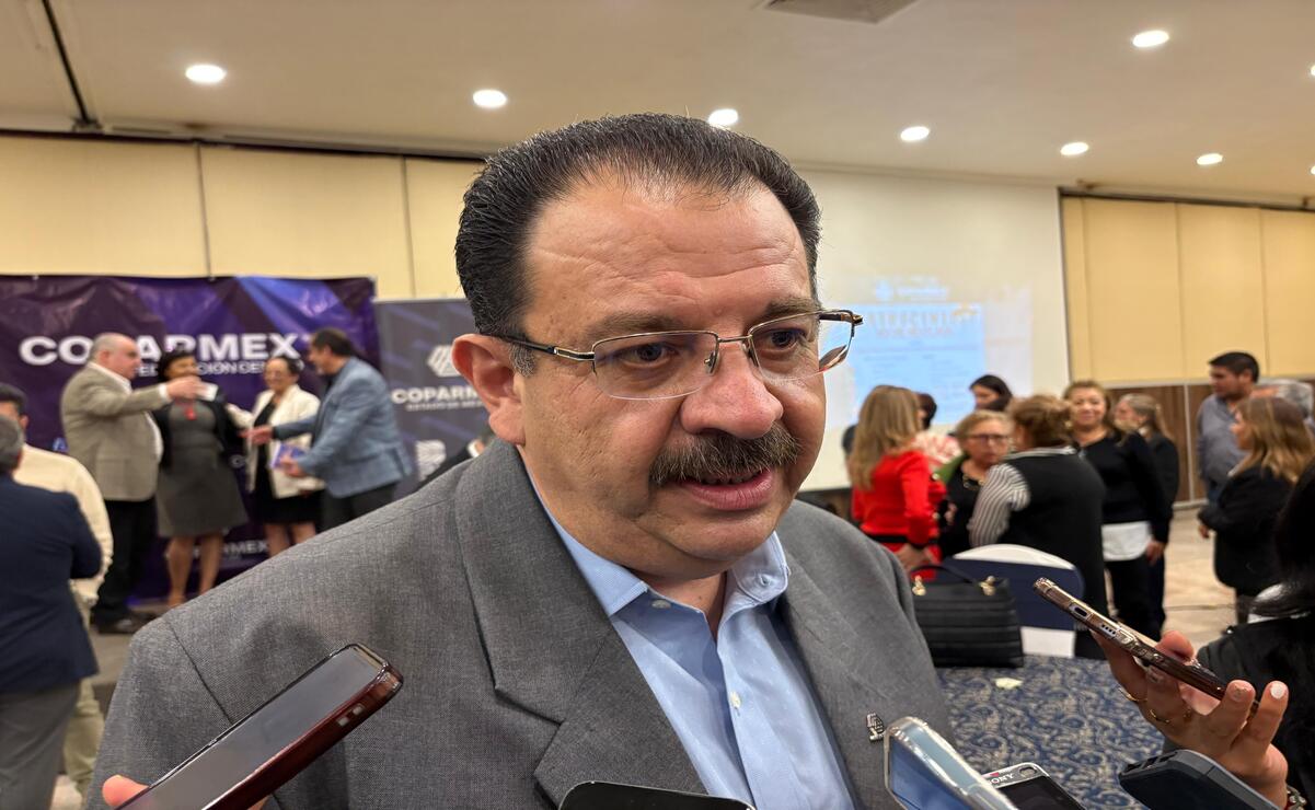 Julián Niembro Rivera, presidente de Coparmex en el Estado de México / Foto Arturo Hernández