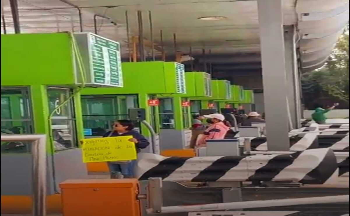Los manifestantes detallaron que el mal estado de dicha zona ha provocado accidentes viales entre automovilistas y motociclistas. Foto: Captura de pantalla