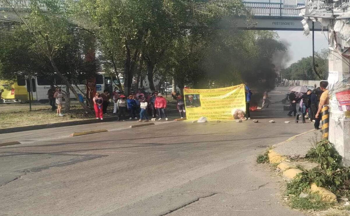Bloqueo en Tultitlán: medidas drásticas por la disputa territorial con el gobierno municipal