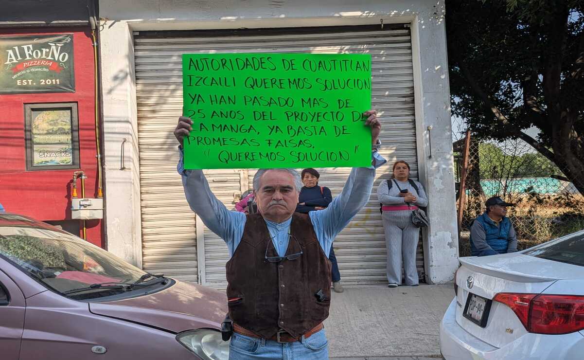 Los vecinos de la  zona llevan más de 25 años con problemas de movilidad y se oponen a que la vía sea de cuota. Foto: Especial