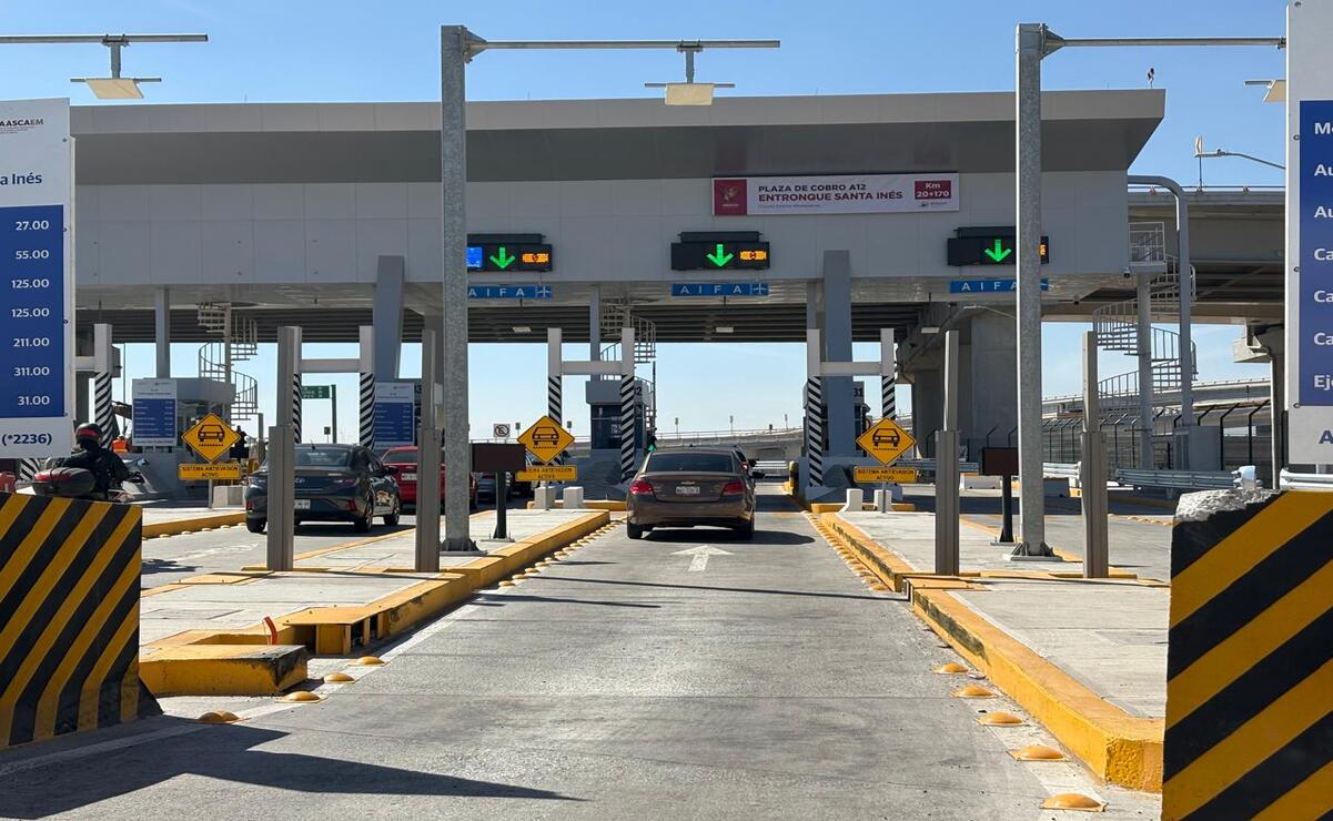La medida aplica para las autopistas que conectan por la terminal aérea situada en Zumpango / Foto Arturo Contreras