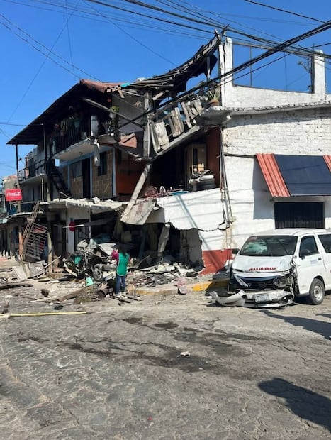 El ayuntamiento informó que en el lugar estuvieron elementos de Protección Civil y de la Policía estatal. Foto: especial