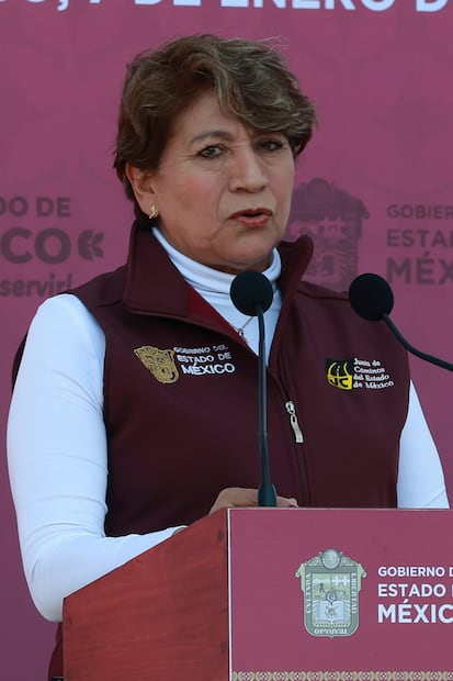 Delfina Gómez Álvarez. Foto Alejandro Vargas / El Universal