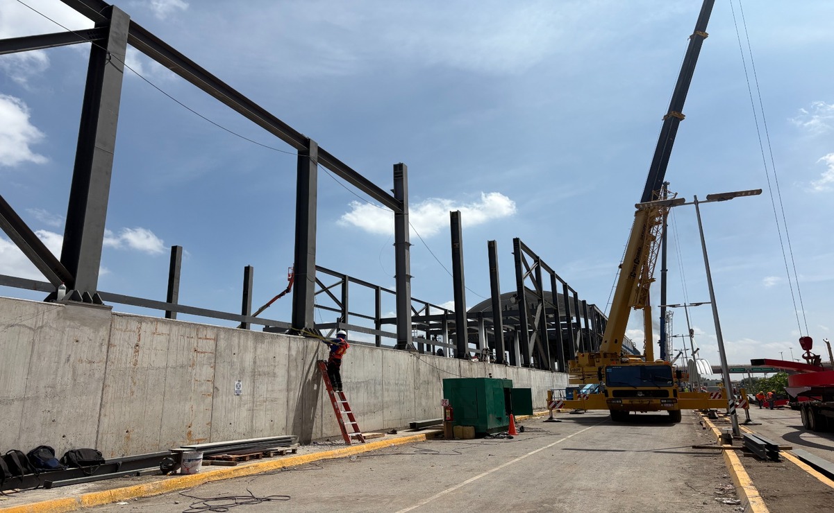 Los vecinos de Teyahualco, siguen sin permitir la totalidad de los trabajos del Tren México-AIFA, en el tramo que cruza por Tultepec. Foto: Arturo Contreras / El Universal Estado de México