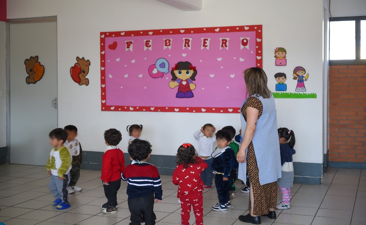 El DIF Estatal opera cinco estancias infantiles y cinco jardines de niños en el Valle de Toluca / Foto Especial