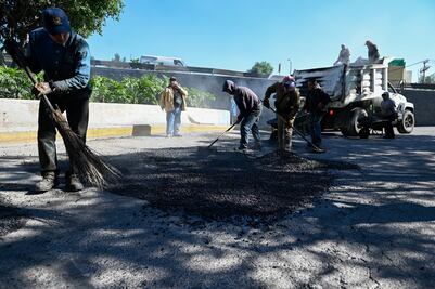 Bacheo de emergencia en Naucalpan: ¡Adiós a los hoyos! 