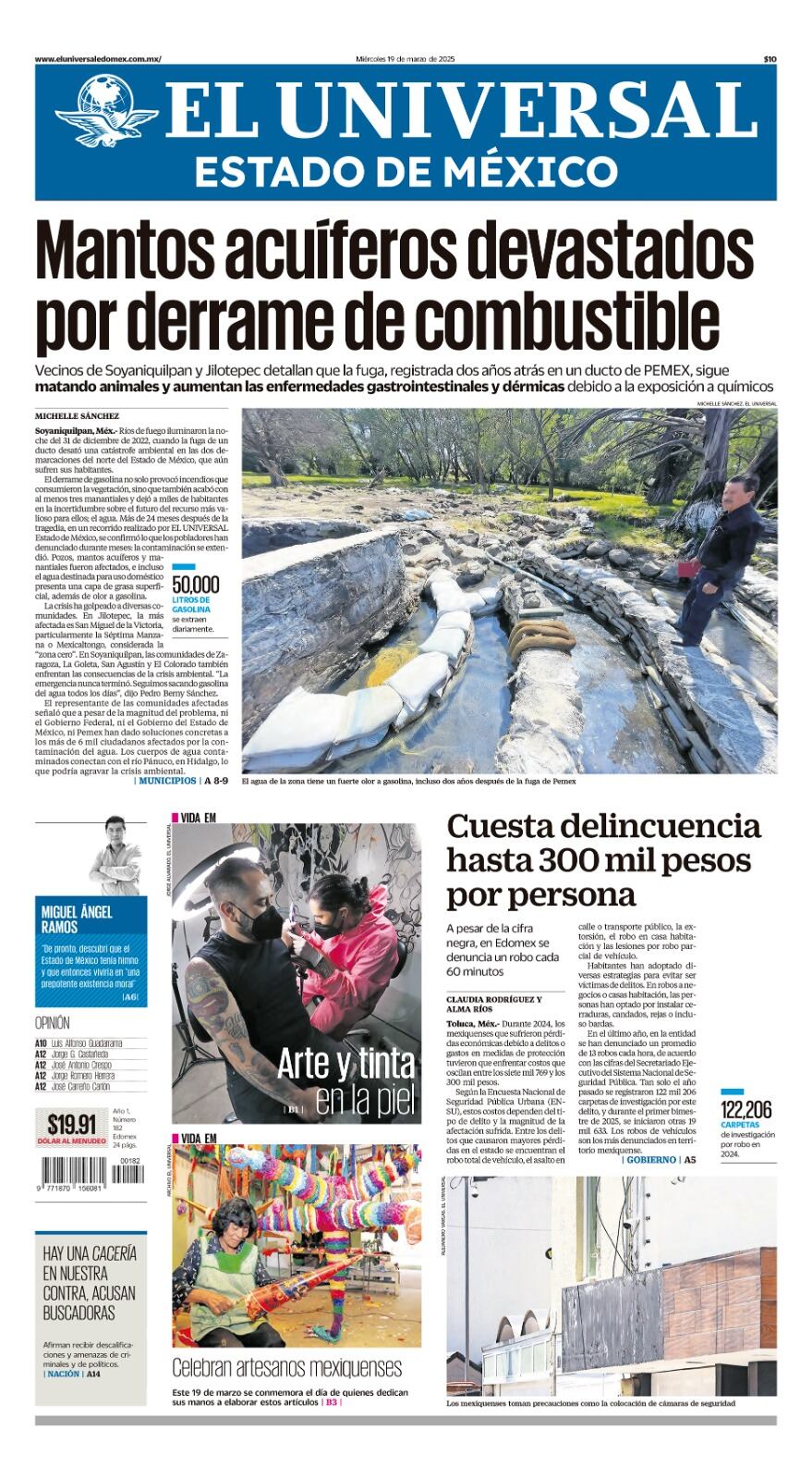 Portada 19 de marzo 2025