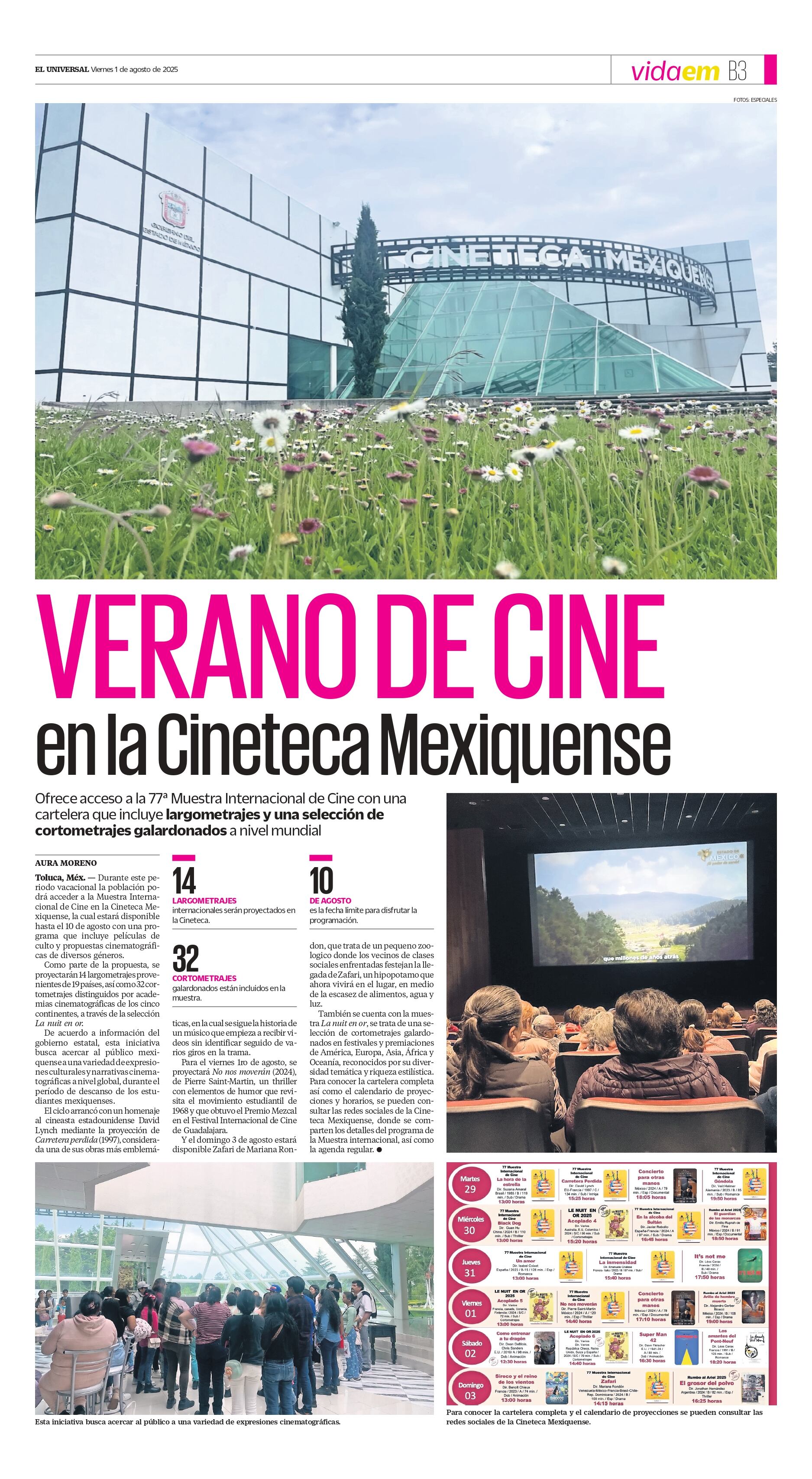 Portada Edomex 3 de agosto 2025