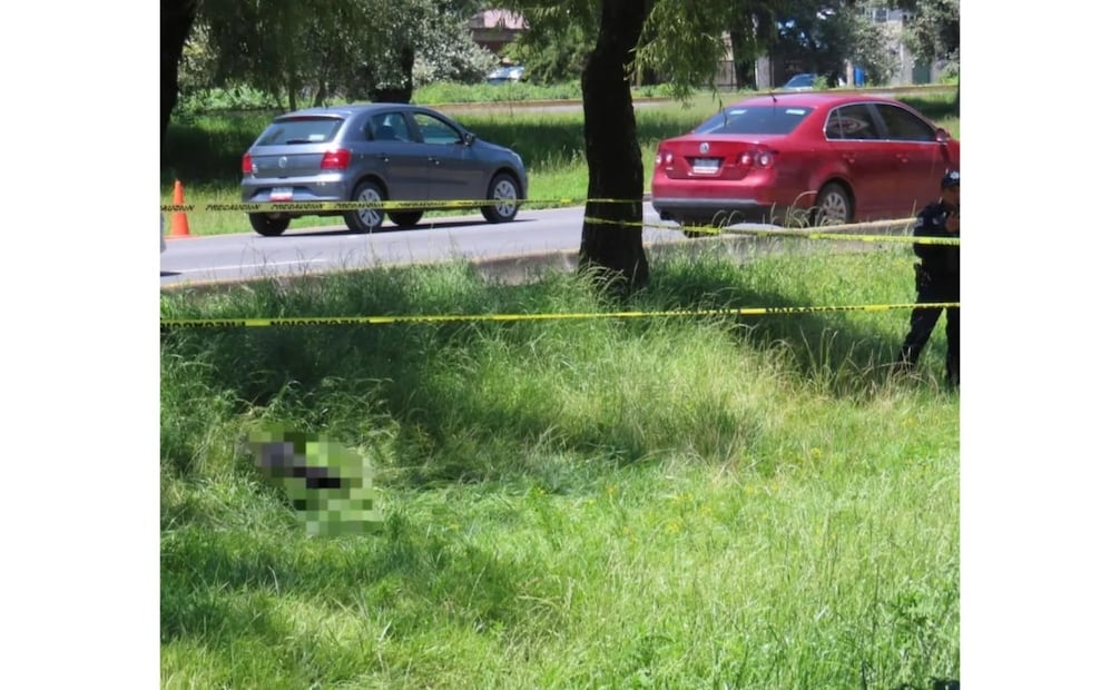 La joven fue localizada en uno de los camellones centrales de Paseo Tollocan, en Toluca. Foto especial