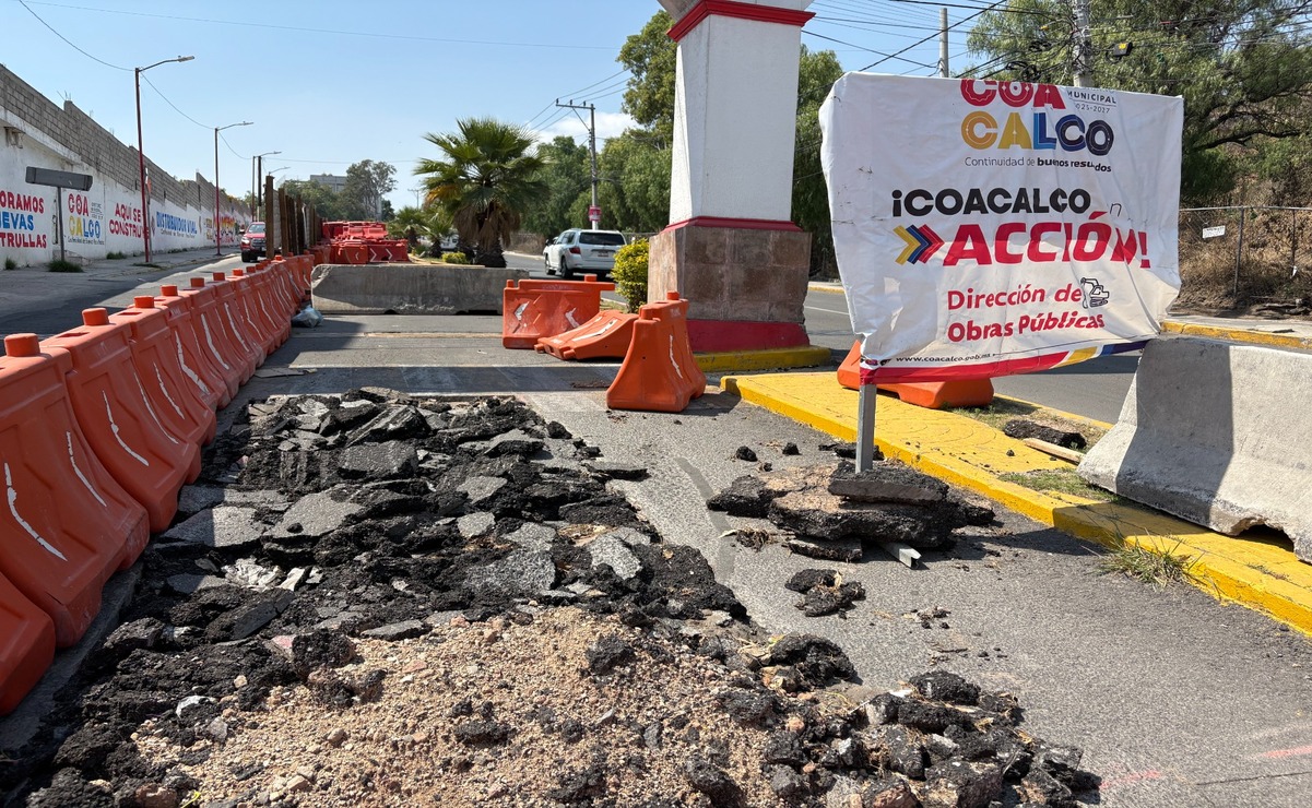 A un mes del banderazo, continúan sin iniciar obras del distribuidor vial en Coacalco