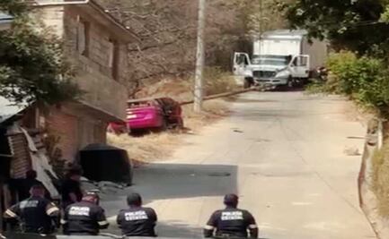 Persecución y balacera en Xonacatlán deja un muerto y dos detenidos tras robo de camión