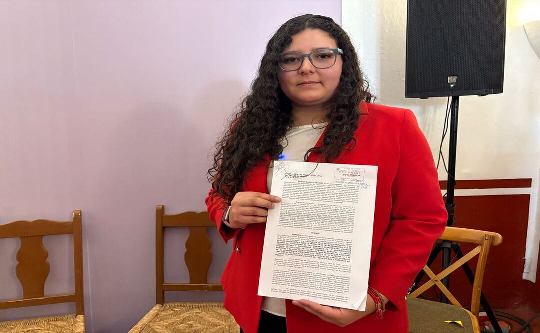 Xiadani Barrios Camacho denunció al presidente municipal Luis Domingo Zenteno Santaella / Arturo Contreras