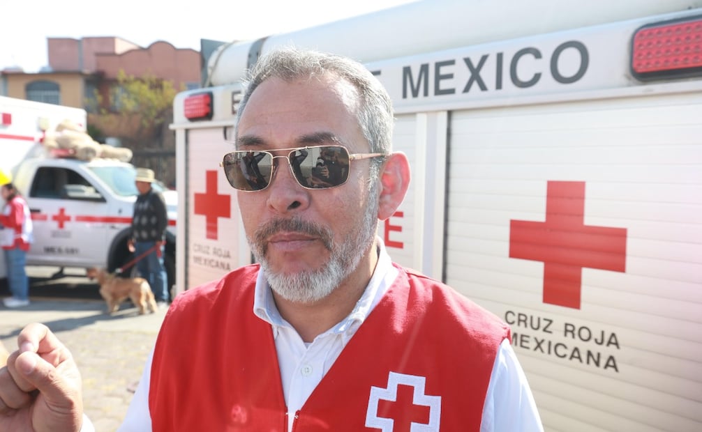 Mario Vázquez de la Torre, presidente de la CRM Toluca, recomienda no exponerse al sol por más de 20 minutos seguidos. Foto Alejandro Vargas / El Universal