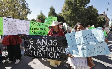 Toluca: Mazahuas de Donato Guerra exigen castigo para presuntos homicidas de sus familiares