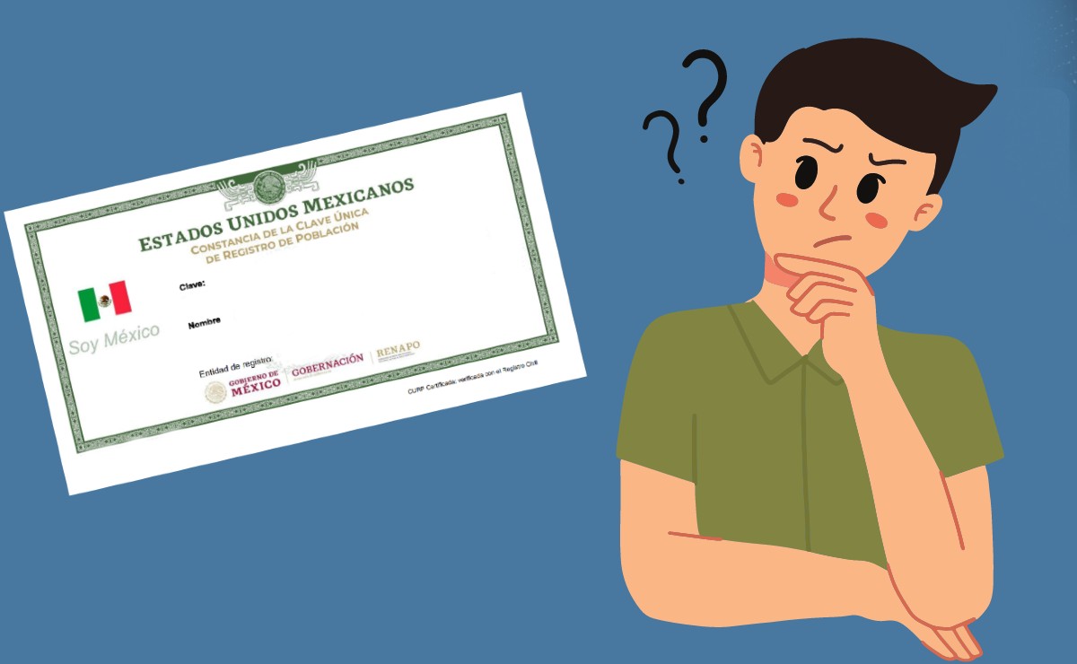 ¿Sabes cómo tramitar tu CURP por primera vez?