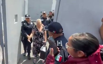 Doña Carlota abandona el penal de Chalco tras defender su hogar a disparos
