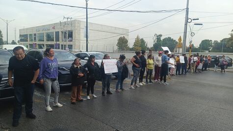 Vecinos de Naucalpan protestan por falta de agua; exigen dotación