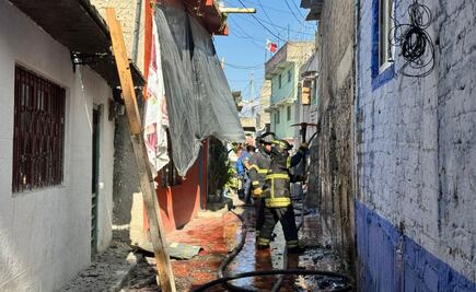 ¡Susto en Naucalpan! Incendio en El Capulín moviliza a bomberos y deja a seis personas intoxicadas