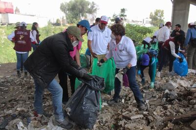 "Cuando se quiere se puede": La jornada de limpieza que unió a más de 150 mil en Ecatepec