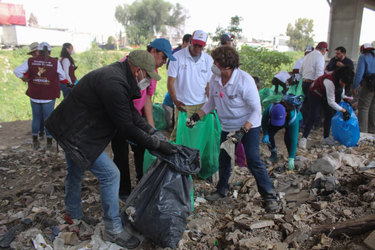 "Cuando se quiere se puede": La jornada de limpieza que unió a más de 150 mil en Ecatepec