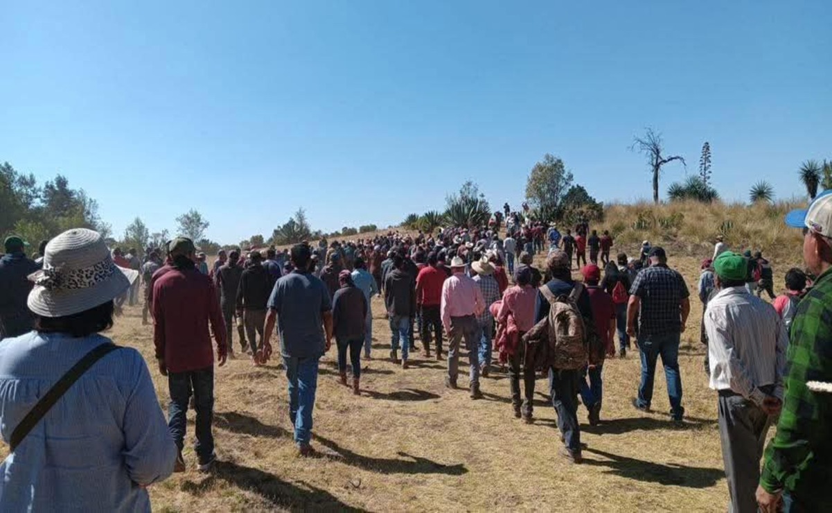 Pobladores exigen a las autoridades estatales y federales tomar medidas efectivas para salvar los bosques. Foto: Especial